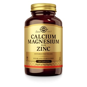 Solgar Vitamins - Calcium Magnesium plus Zinc