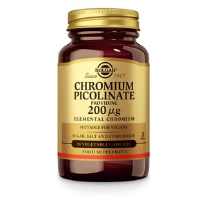 Solgar Vitamins - Chromium Picolinate 200 µg (chromium)