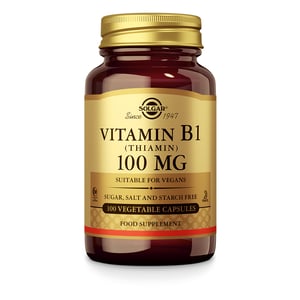 Solgar Vitamins - Vitamin B-1 100 mg (thiamine, B1)