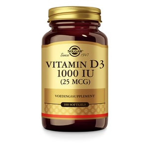 Solgar Vitamins - Vitamin D-3 25 µg/1000 IU (vitamin D from cod liver oil)