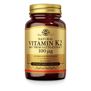 Solgar Vitamins - Vitamin K-2 100 µg (menaquinone-7, vitamin K)