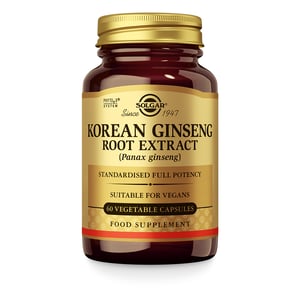 Solgar Vitamins - Ginseng Korean Root Extract (Panax ginseng quinquefolium)