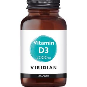 Viridian - Vitamin D3 (Vegan) 2000 IU (50 µg)