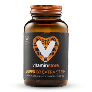 Image of Vitaminstore - Super D3 Extra Strong 75 mcg Vitamin D