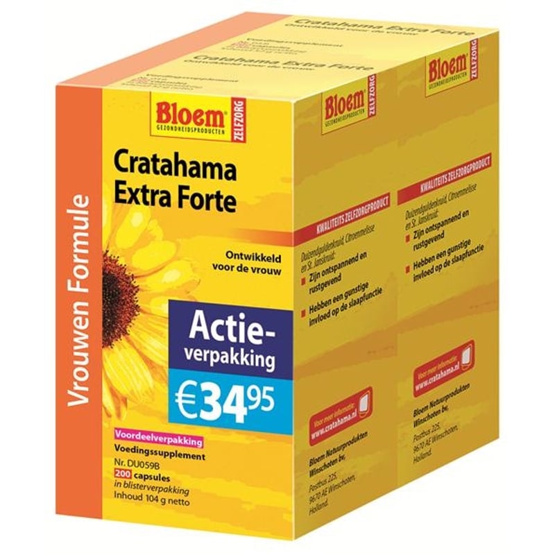 Bloem Natuurproducten Cratahama Extra Forte afbeelding