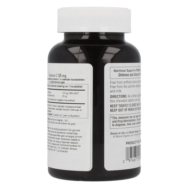 Animal Parade Vitamine C 125 mg kauwtabletten afbeelding