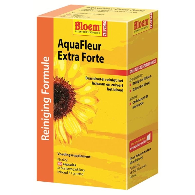 Bloem Natuurproducten AquaFleur Extra Forte capsules image