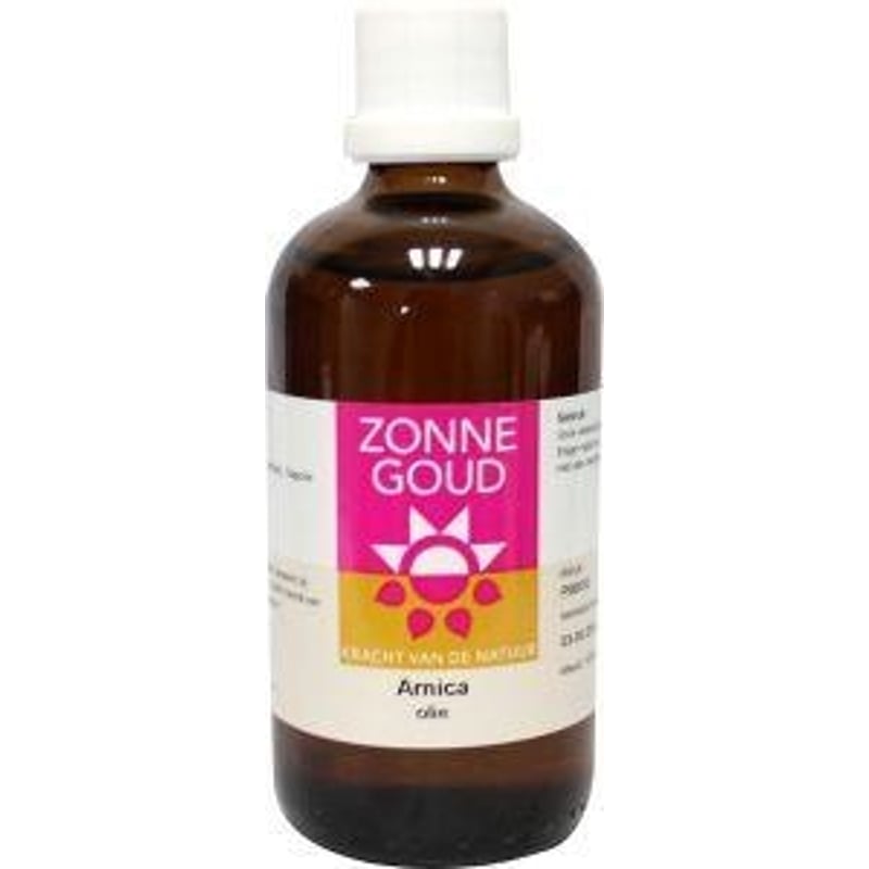 Zonnegoud Arnica olie afbeelding