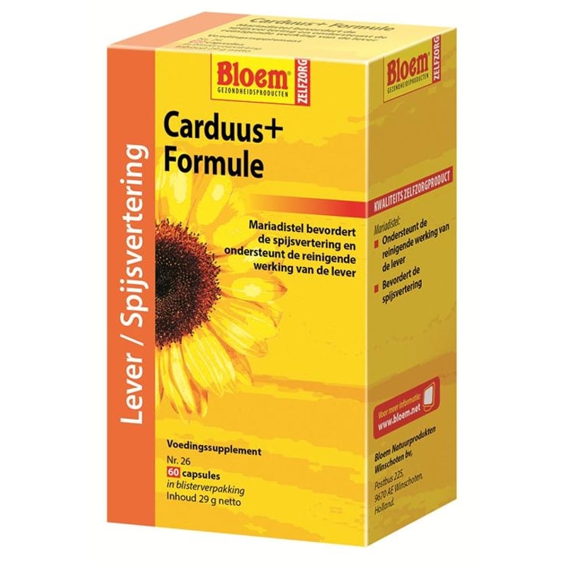 Bloem Natuurproducten Carduus+ Formule afbeelding