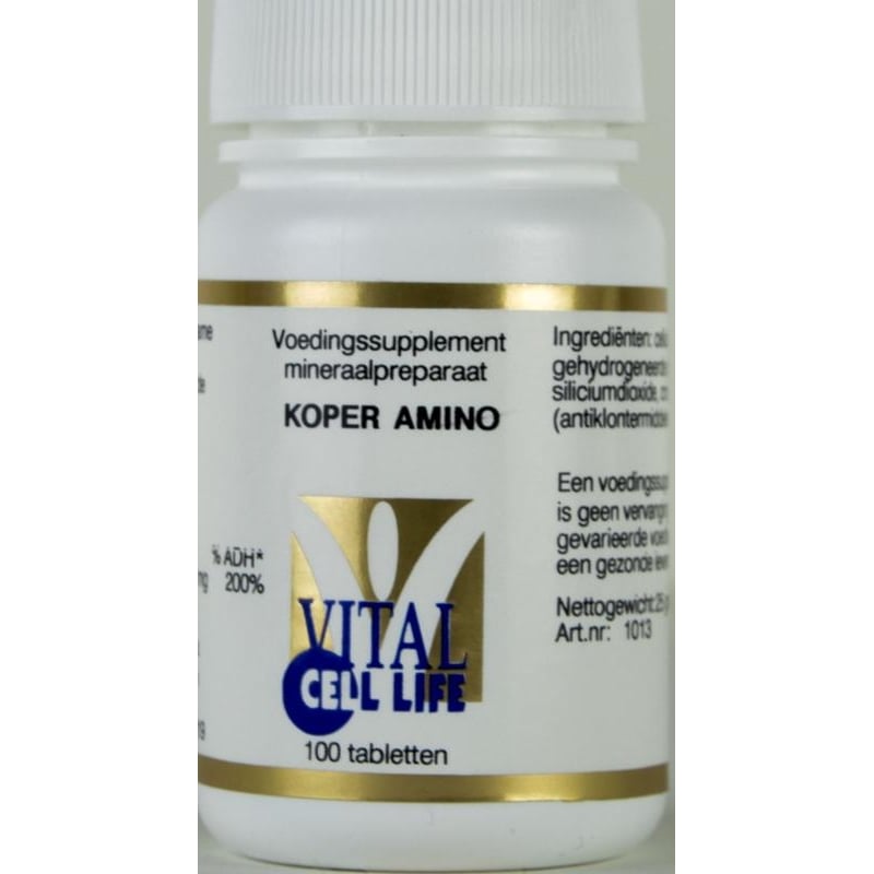 Vital Cell Life Copper Amino 2 mg image