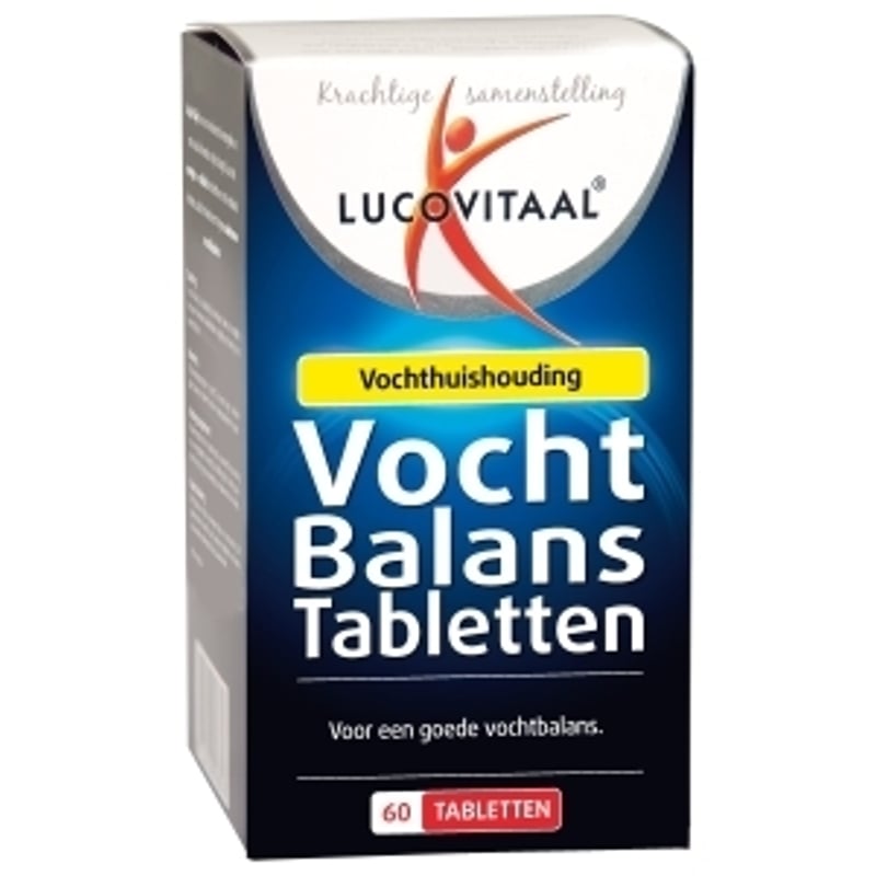 Lucovitaal Vochtbalans Tabletten Lucovitaal Vochtbalans Tabletten afbeelding