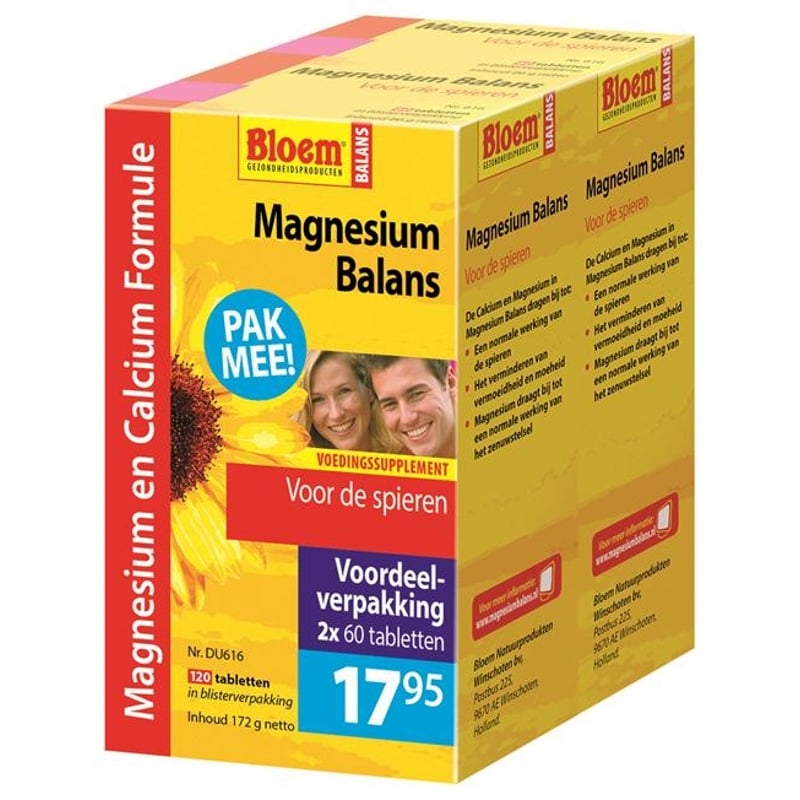 Bloem Natuurproducten Magnesium Balans afbeelding