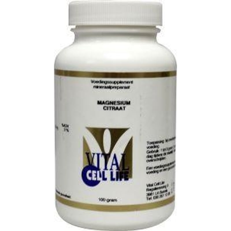Vital Cell Life Magnesium citraat 160 mg poeder afbeelding