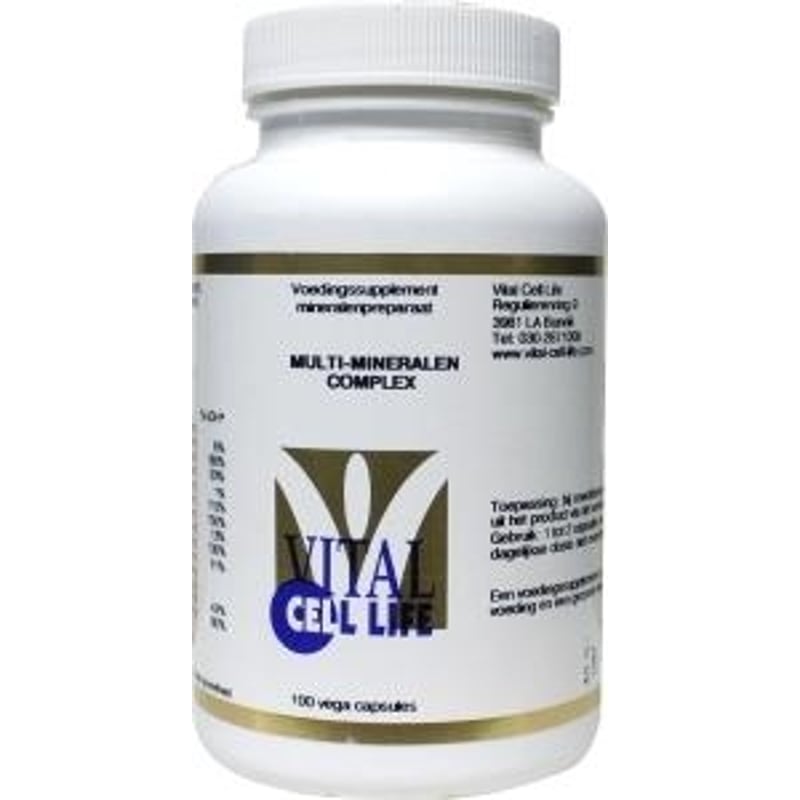 Vital Cell Life Multi mineralen complex Vital Cell Life Multi mineralen complex afbeelding