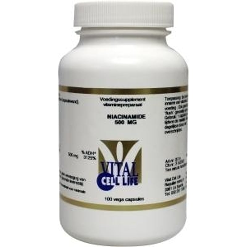 Vital Cell Life Niacinamide Vitamin B3 image