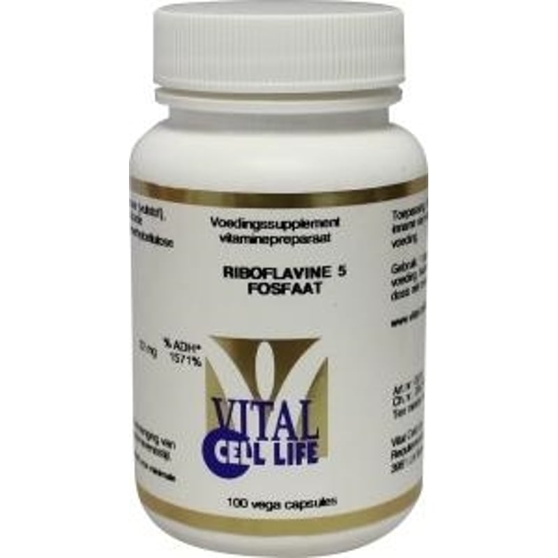 Vital Cell Life Riboflavin 5 phosphate/vitamin B2 22 mg image