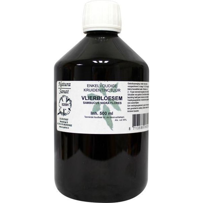 Natura Sanat Sambucus nigra / elderflower tincture organic image