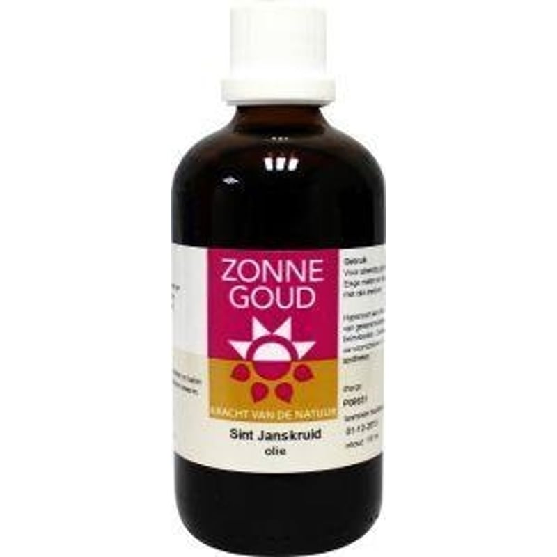 Zonnegoud Sint Janskruid olie afbeelding