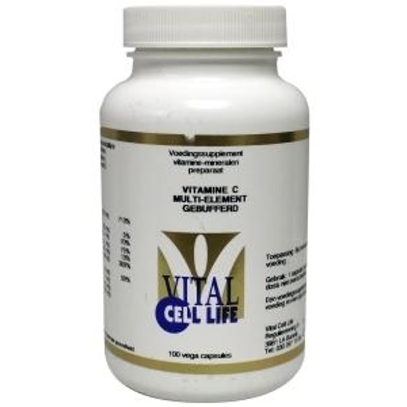 Vital Cell Life Vitamine C multi element gebufferd afbeelding