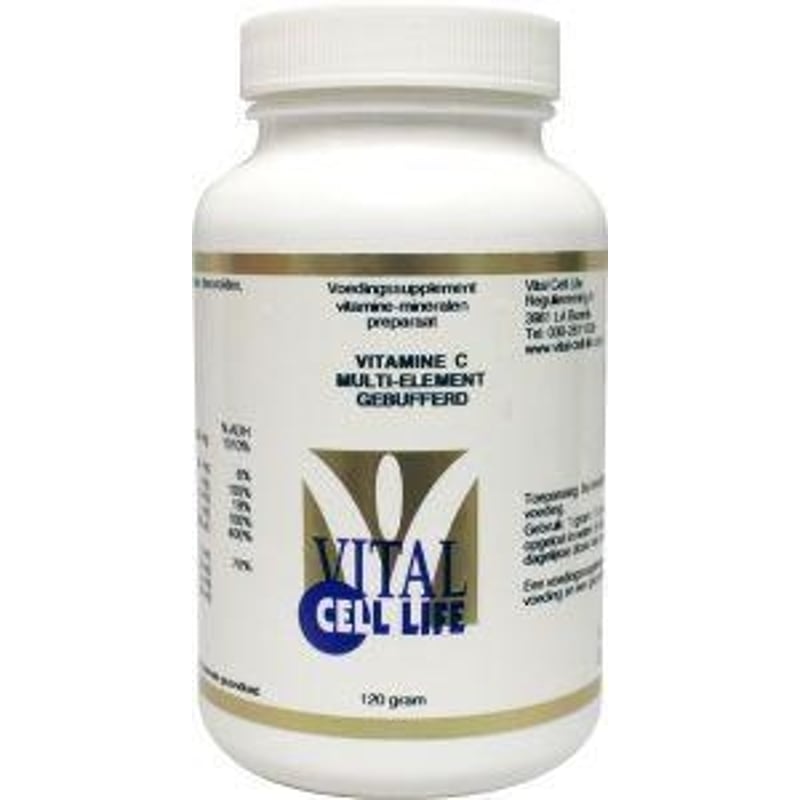 Vital Cell Life Vitamine C multi element gebufferd poeder afbeelding