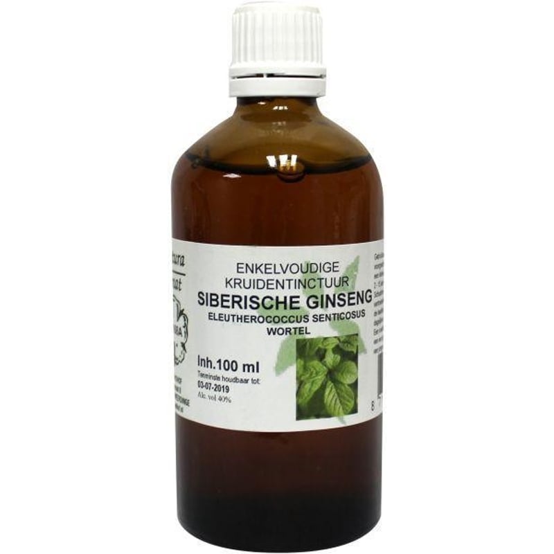 Natura Sanat Eleutherococcus senticosus radix tinctuur afbeelding