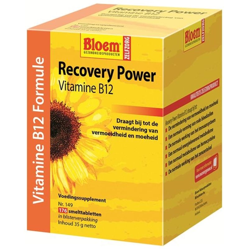 Bloem Natuurproducten Recovery Power vitamine B12 afbeelding