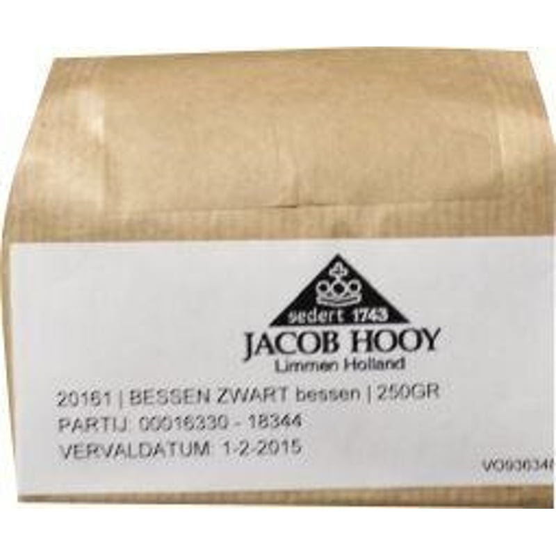 Jacob Hooy Bessen zwart afbeelding