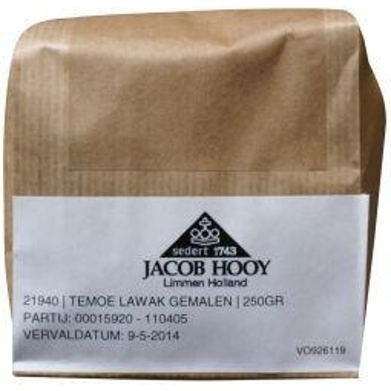 Jacob Hooy Temoe lawak gemalen afbeelding