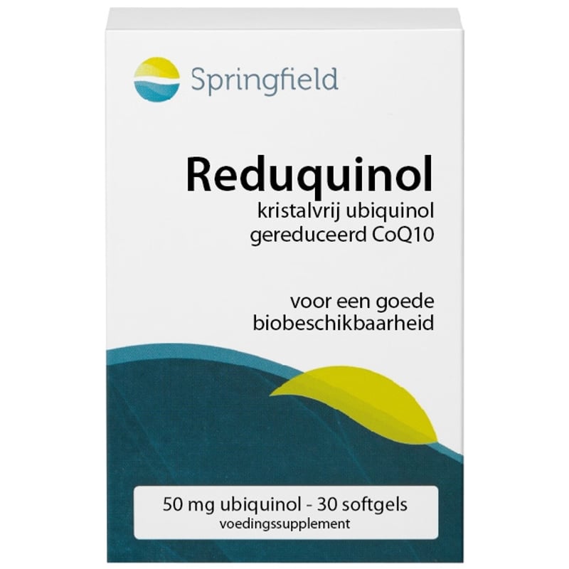 Springfield Reduquinol 50 mg (ubiquinone, Q10) image