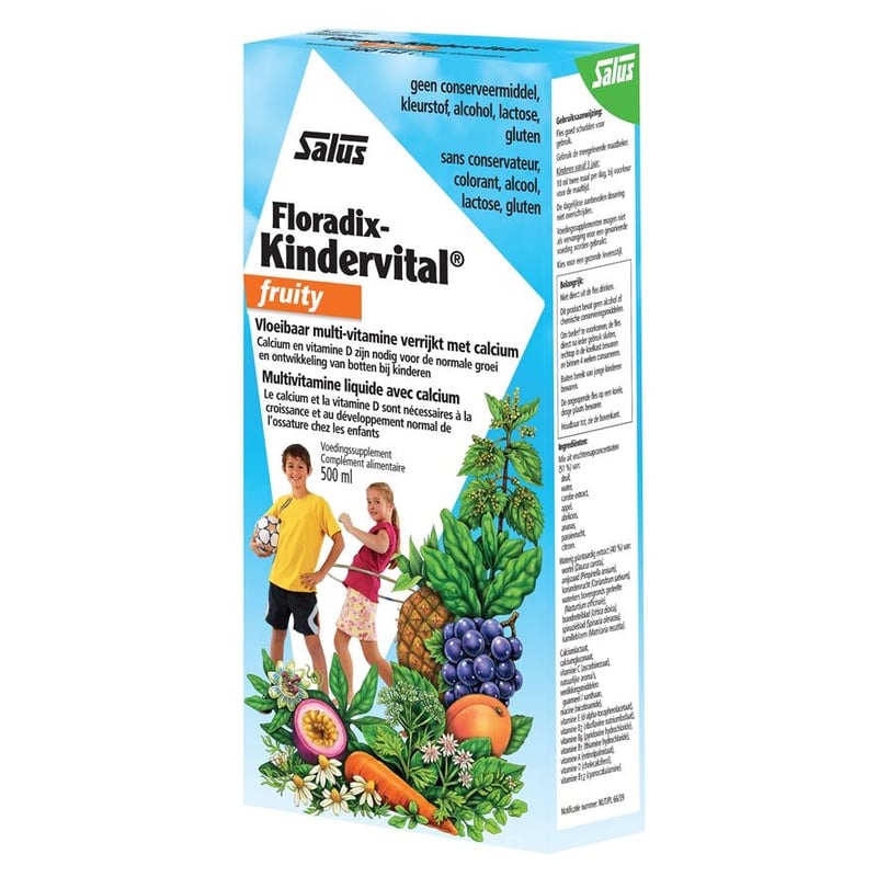 Salus Floradix Kindervital Fruity  afbeelding