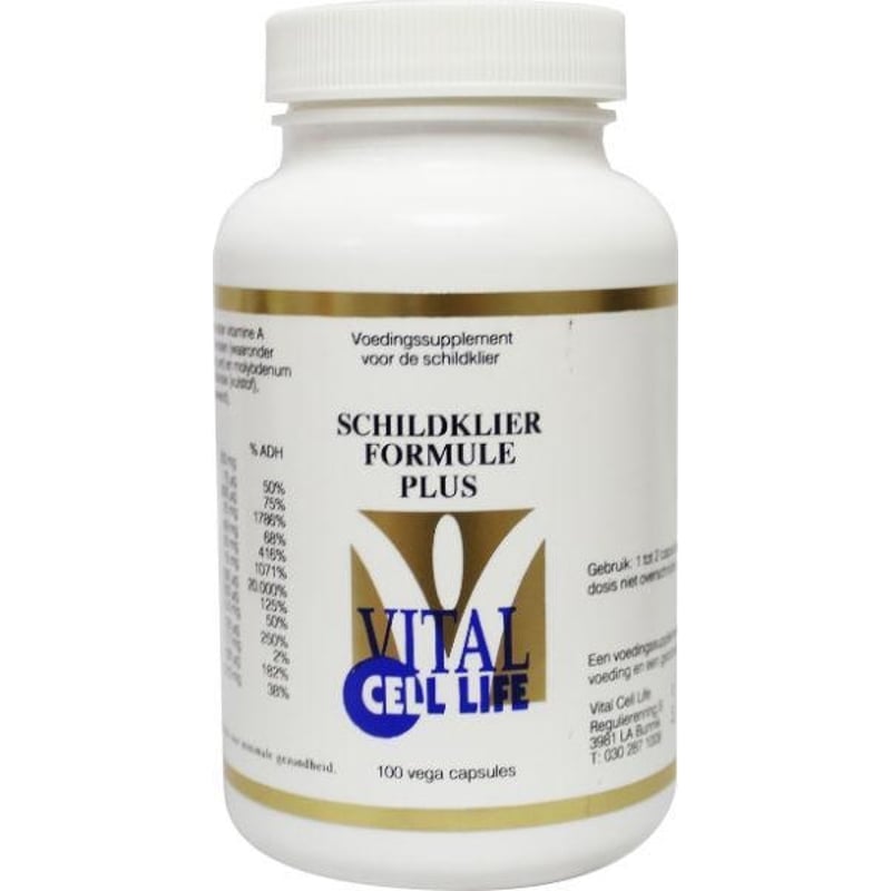 Vital Cell Life Schildklier formule plus afbeelding