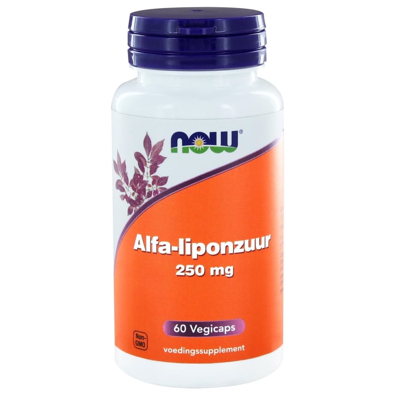 NOW Alfaliponzuur 250 mg afbeelding