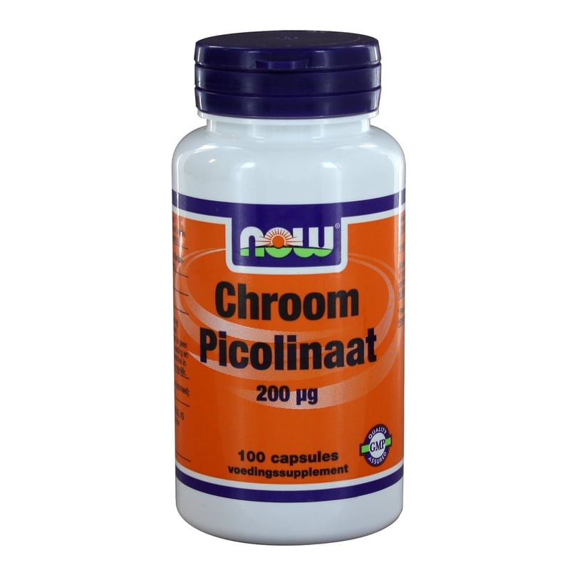 NOW Chromium picolinate 200mcg NOW Chromium picolinate 200mcg image