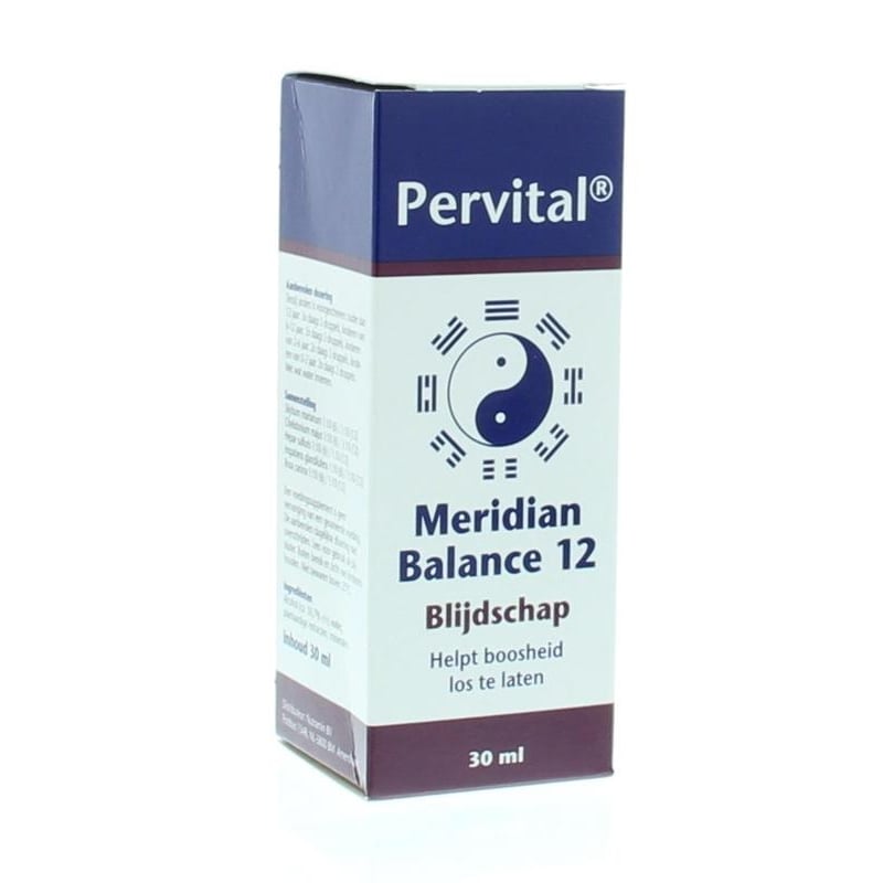 Pervital Meridian balance 12 blijdschap afbeelding