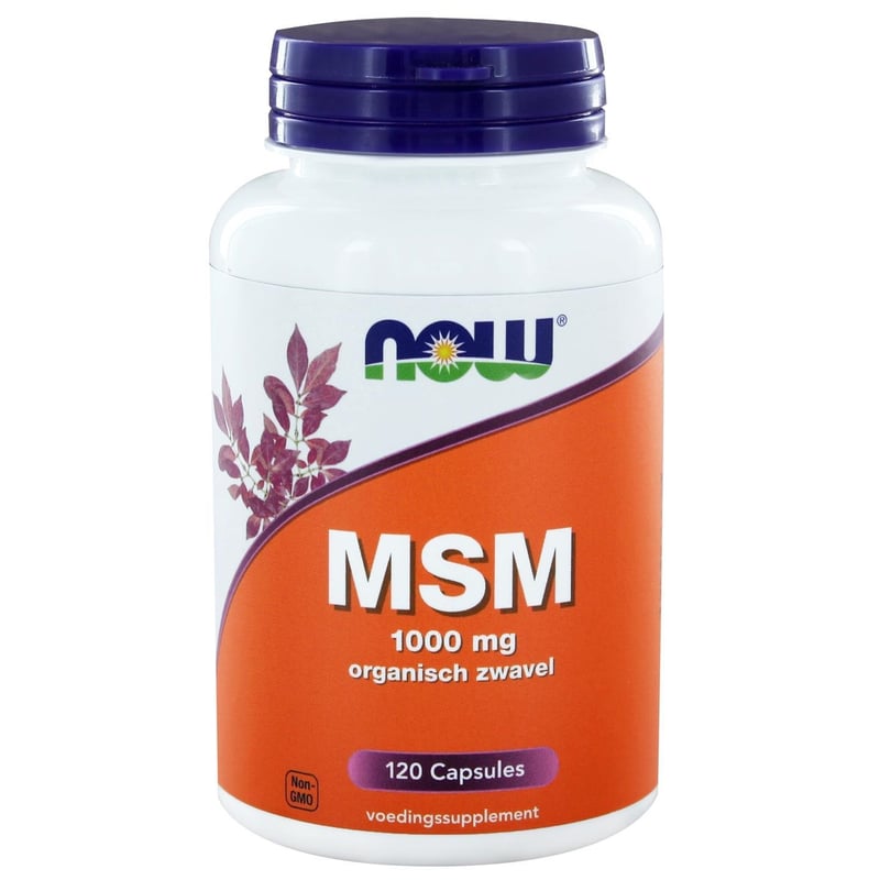 NOW MSM 1000 mg NOW MSM 1000 mg image