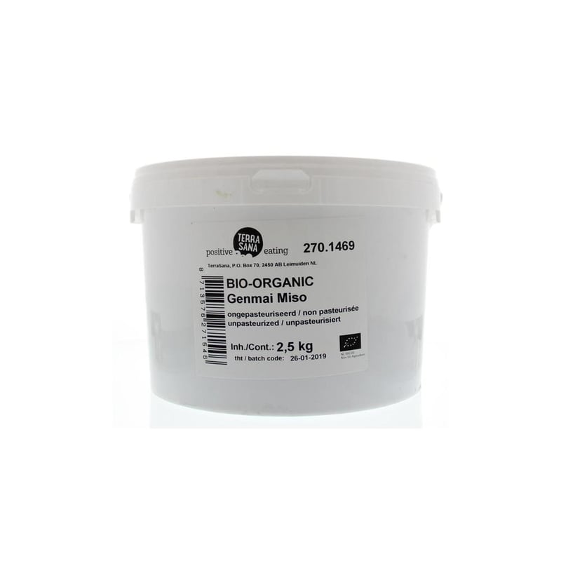 TerraSana Genmai miso ongepasteuriseerd emmer afbeelding
