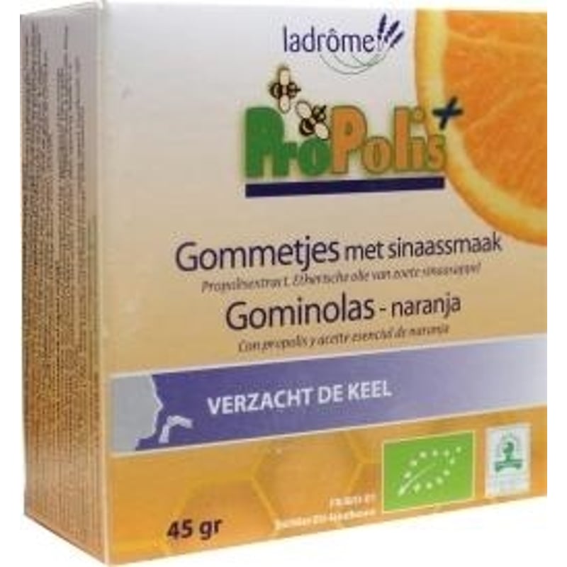 La Drome Propolis gommetjes sinaas bio afbeelding
