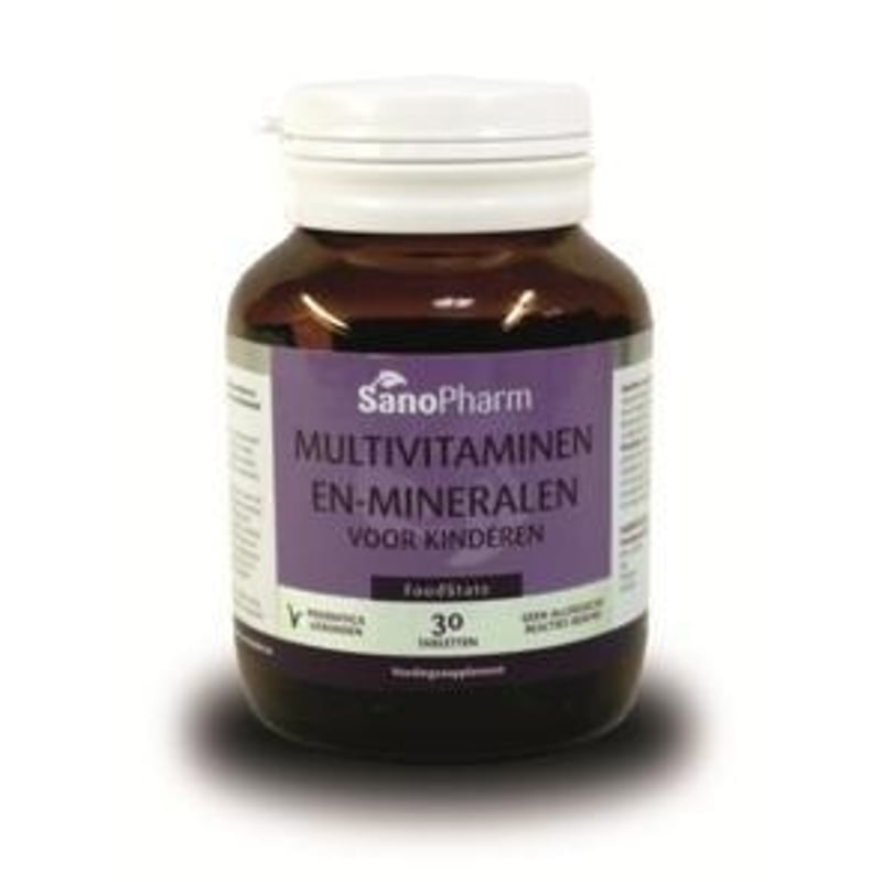 SanoPharm Multivitaminen en -mineralen voor kinderen afbeelding