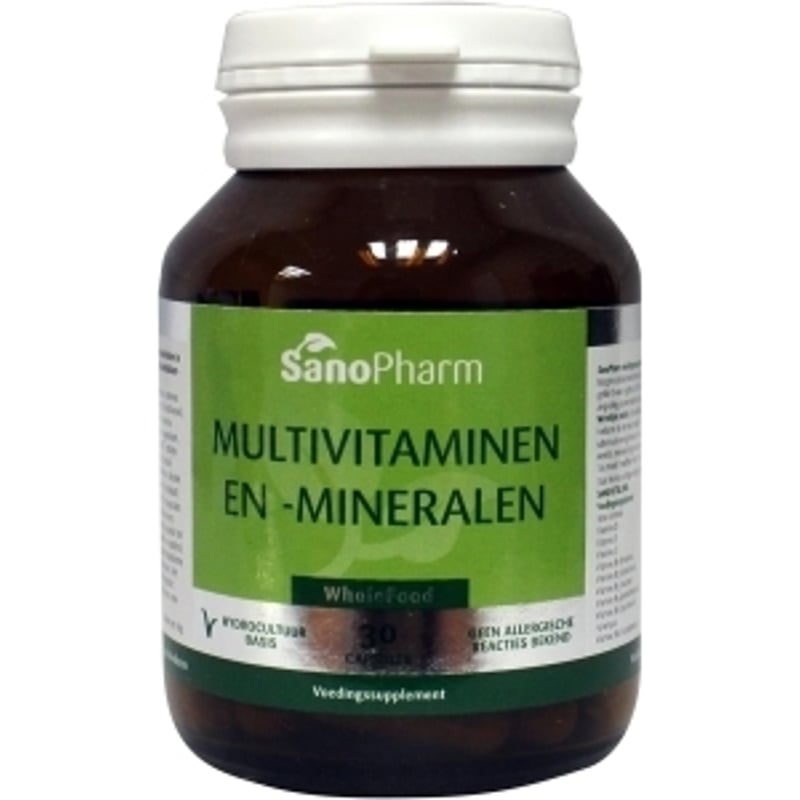 SanoPharm WholeFood Multivitamins and Minerals image