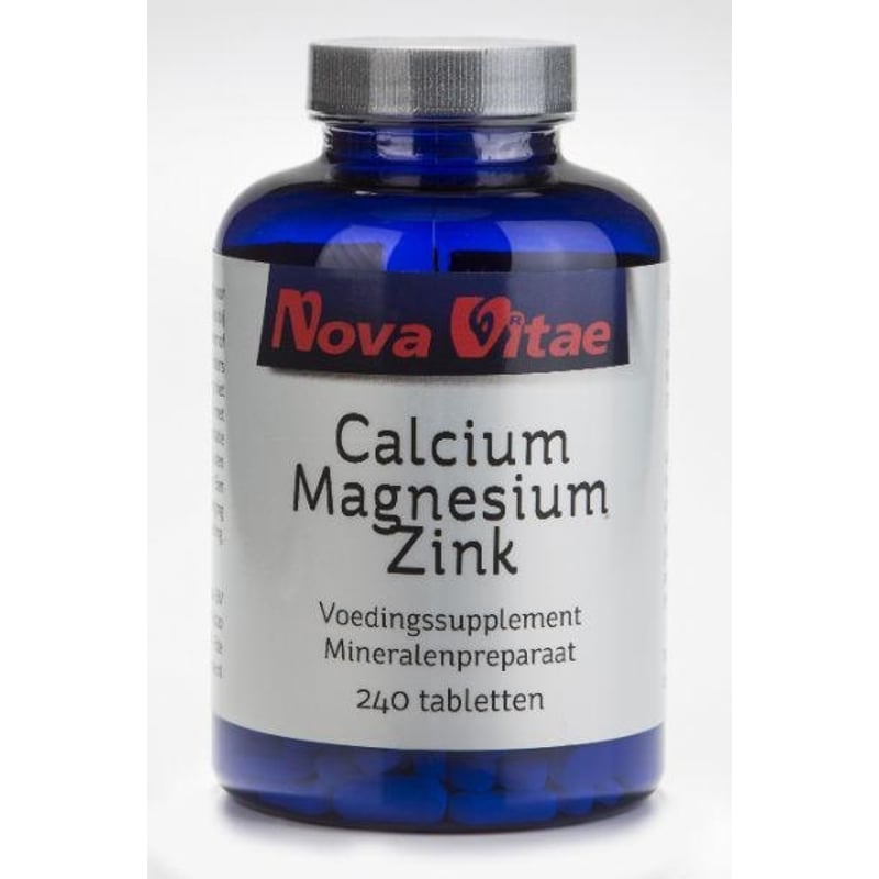 Nova Vitae Calcium magnesium zink Nova Vitae Calcium magnesium zink afbeelding