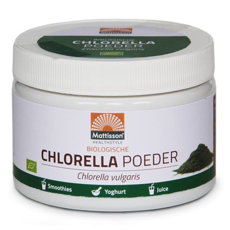 Mattisson Healthstyle Absolute Chlorella Poeder Bio Raw afbeelding