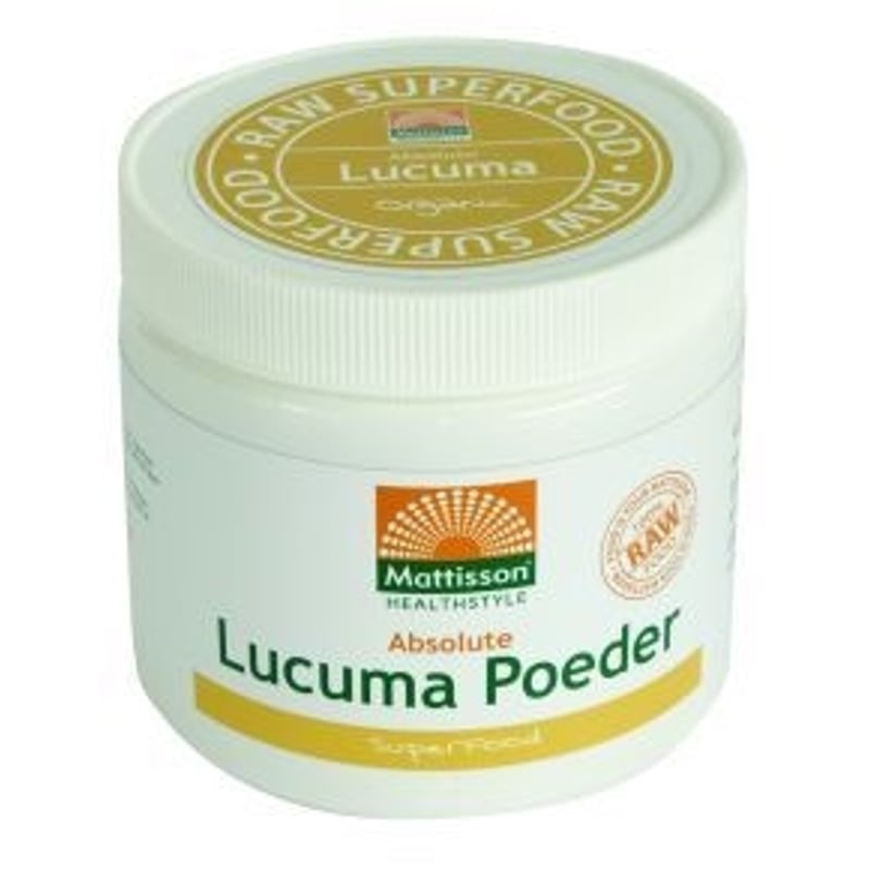 Mattisson Healthstyle Absolute Lucuma Poeder Raw afbeelding