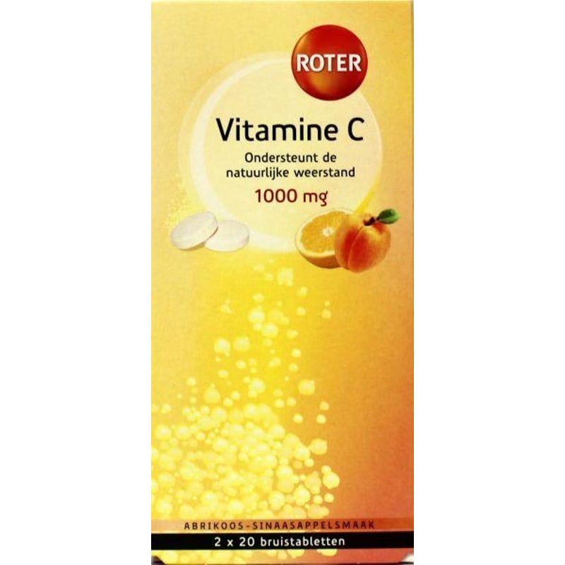 Roter Vitamin C 1000 mg orange & apricot duo image