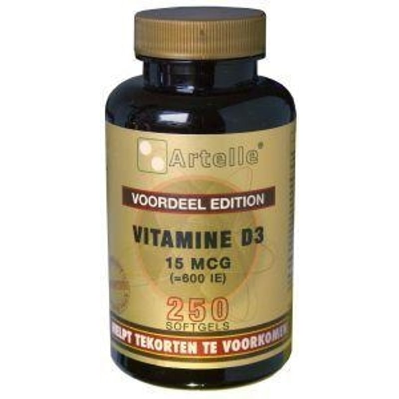 Artelle Vitamin D3 15 mcg Artelle Vitamin D3 15 mcg image