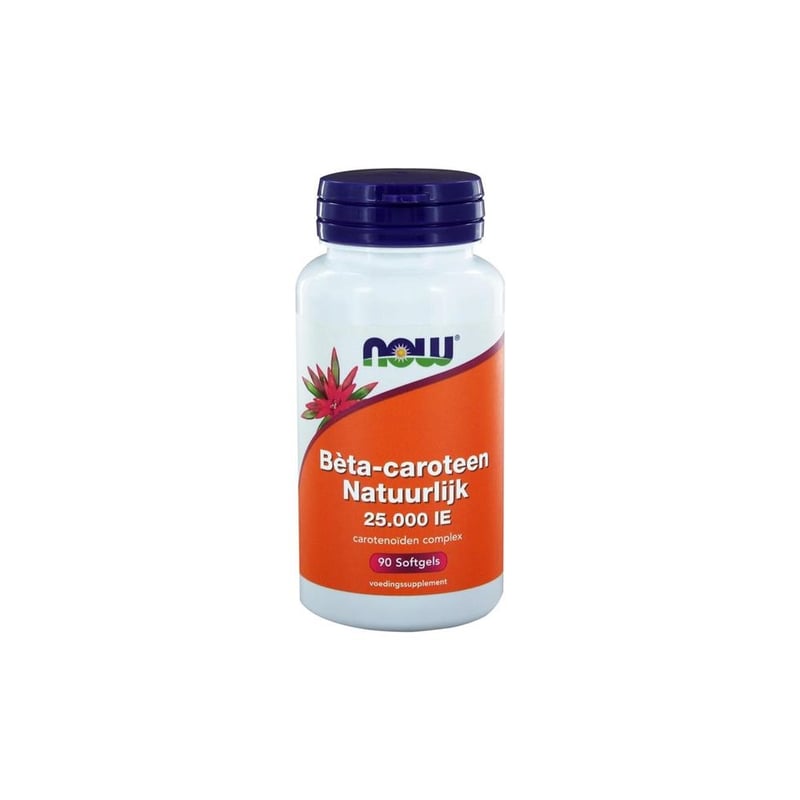NOW Beta caroteen natuurlijk afbeelding