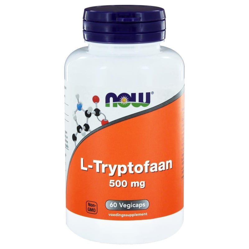 NOW L-Tryptophan 500 mg NOW L-Tryptophan 500 mg image