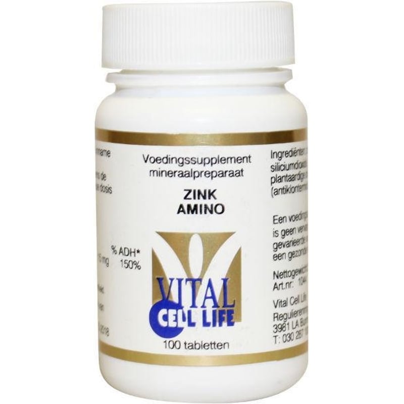 Vital Cell Life Zinc amino 15 mg image