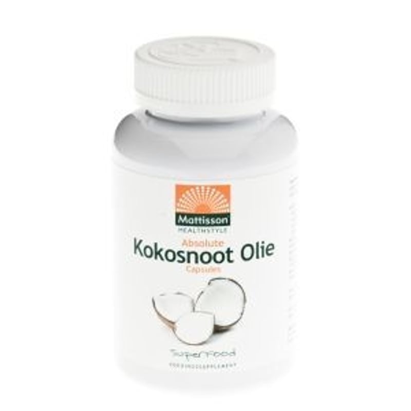 Mattisson Healthstyle Absolute Kokosnoot Olie 1000 mg afbeelding