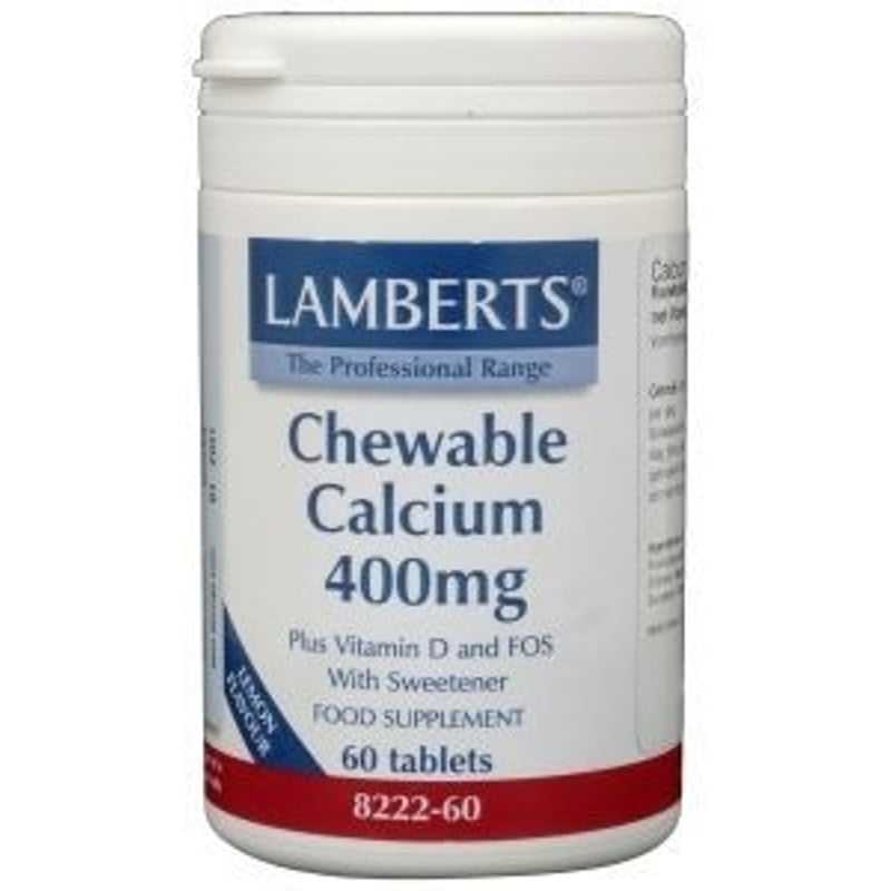 Lamberts Chewable Calcium 400 mg Lamberts Chewable Calcium 400 mg image
