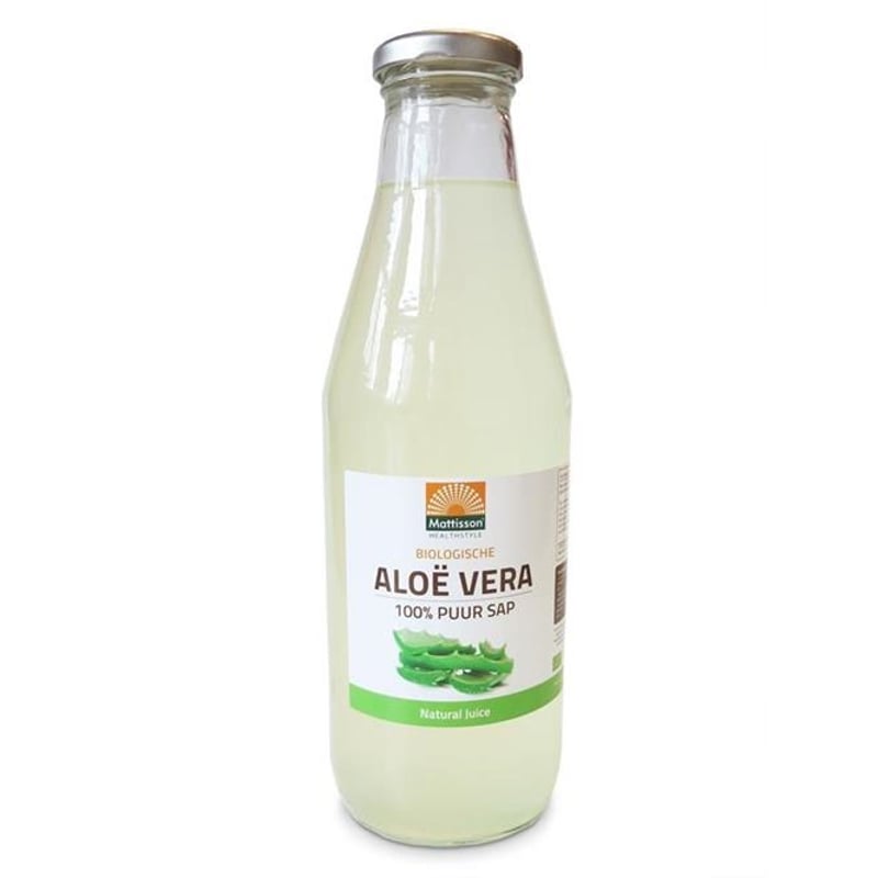 Mattisson Healthstyle Biologische Aloe Vera 100% Puur Sap (voorheen Absolute Aloe Vera Juice) afbeelding
